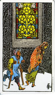 タロットの意味:Five of Pentacles