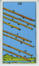 タロットの意味:Eight of Wands