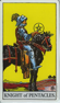 タロットの意味:Knight of Pentacles