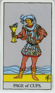 タロットの意味:Page of Cups
