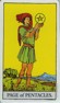 タロットの意味:Page of Pentacles